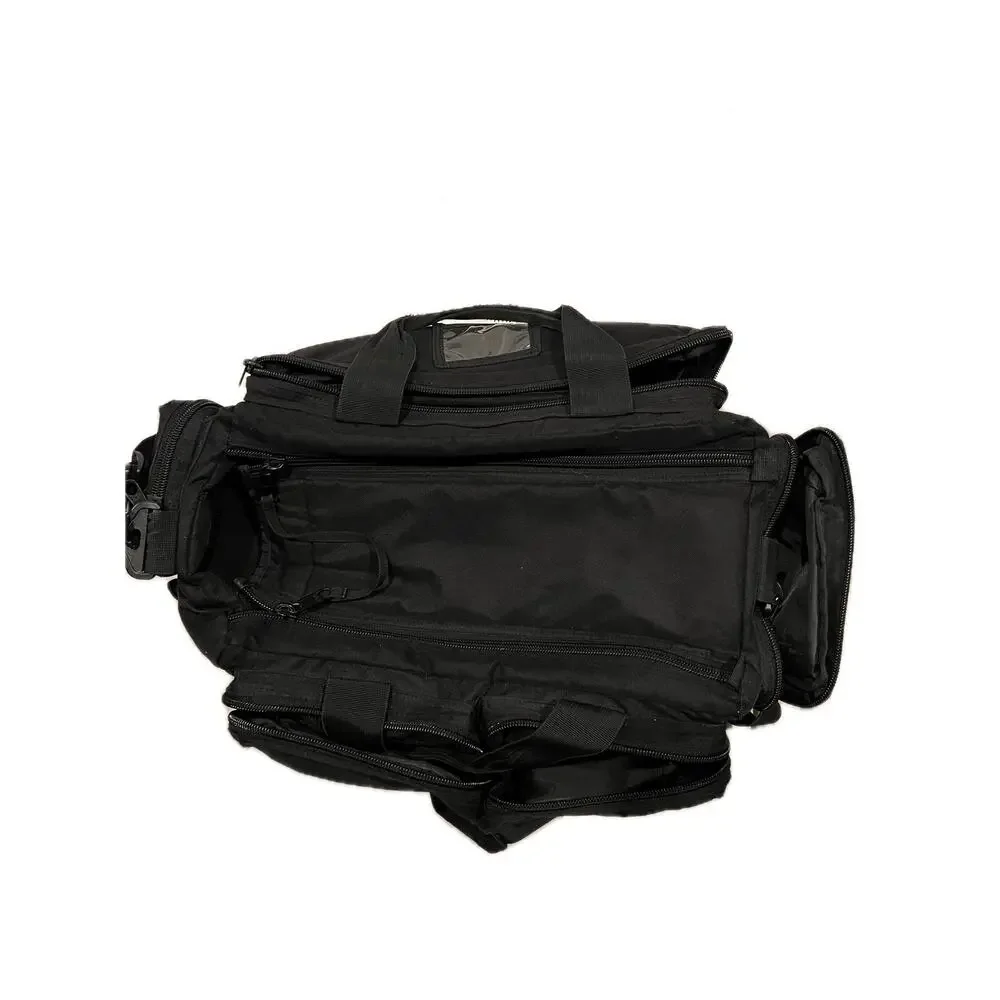 XL Tactical Canvas Black Item Duffel Bag 20